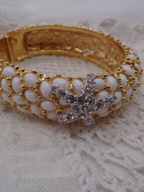 Kenneth Jay Lane KJL NEPTUNE Bangle BRACELET Starfish